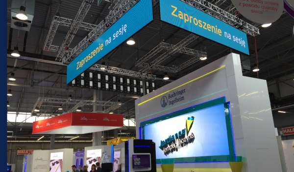 wynajem diody hd5, stoiska targowe w hotelach