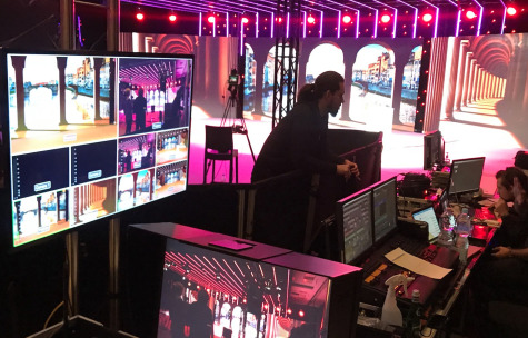 gala online, konferencje online, światło