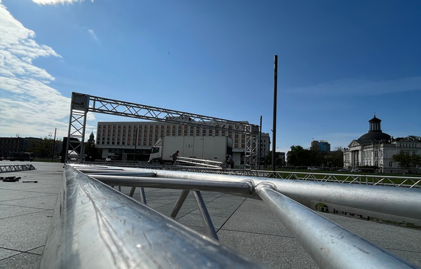 Dzień Strażaka, streaming, drony, wsparcie techniczne, budowanie sceny.