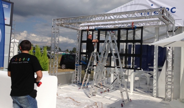 wypożyczalnia erkanów bezszwowych, techniczna obsługa imprez