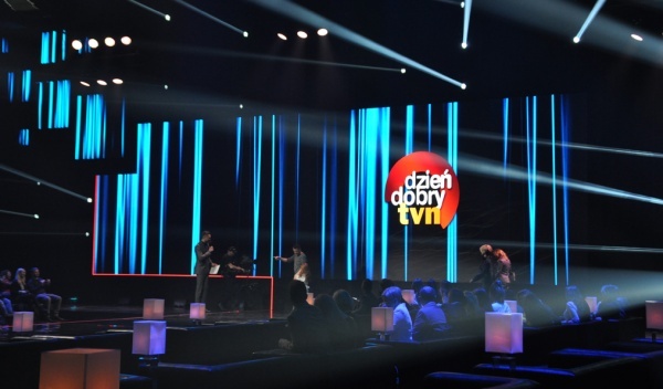 techniczna obsługa eventów, dioda pixelart w tv