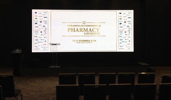 obsługa konferencji, wynajem ekranów diodowych, realizacja wizji