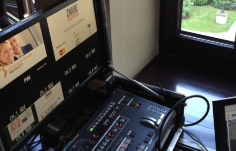 wynajem ekranów diodowych, obsługa techniczna imprez