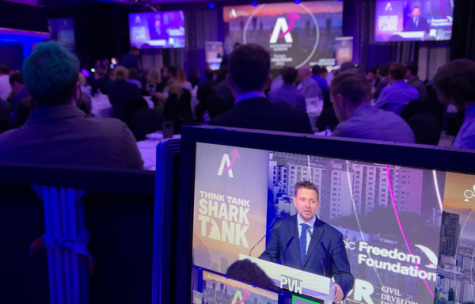 Europe Liberty Forum, multimedia, ekrany, realizacja, oświetlenie, dźwięk, streaming