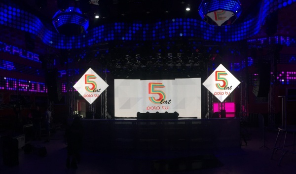 techniczna obsługa imprez, wynajem ekranów diodowych