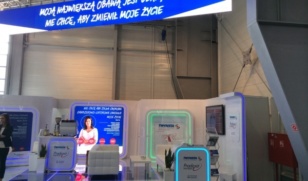 wynajem ekranów diodowych, obsługa kongresów farmaceutycznych