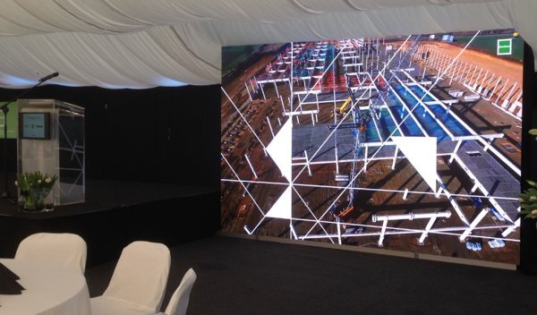 obsługa i organizowanie eventów, wynajem ekranów bezszwowych