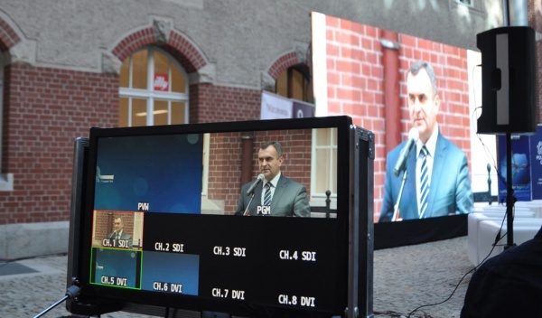 realizacja wideo, obsługa imprez, operator kamery