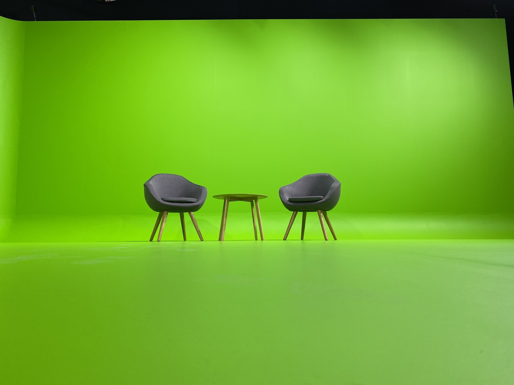 Logo Studio Green Screen w Warszawie - wynajem, oświetlenie, obsługa realizacyjna.